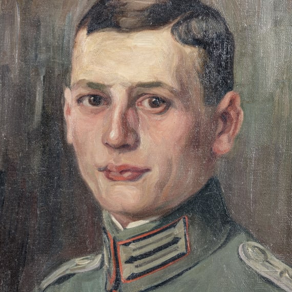 Carl Horn (1874 - 1945) - Portrait eines bayerischen Offiziers
