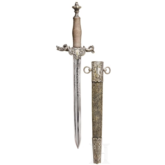 A luxurious German dagger in Renaissance style, circa 1880
