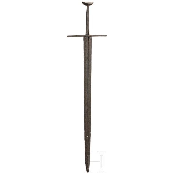 A German medieval sword, 12th century