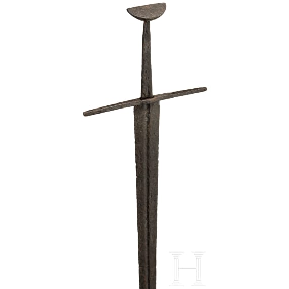 A German medieval sword, 12th century