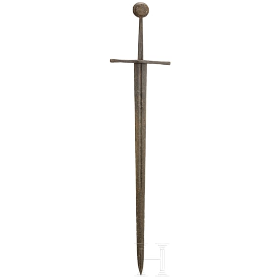 A German medieval sword, 14th century