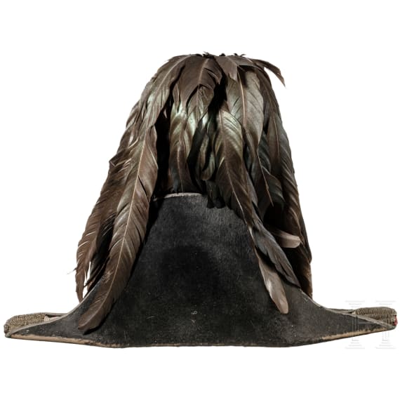 A bicorne hat of the Queen's Body Guard for Scotland, The Royal Company of Archers, 2nd half of the 19th century