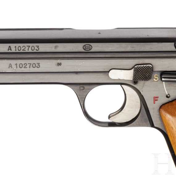 SIG Armeepistole 49 (P 210), mit Futteral