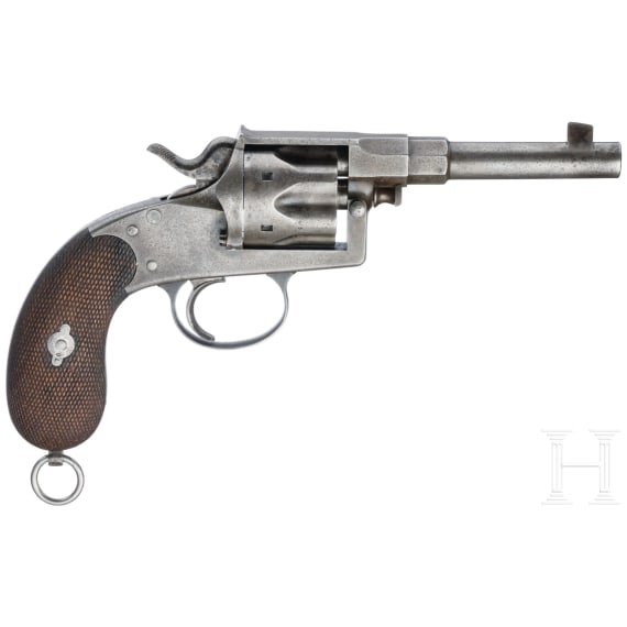 Reichsrevolver Mod. 1883, V.C.S., mit Tasche