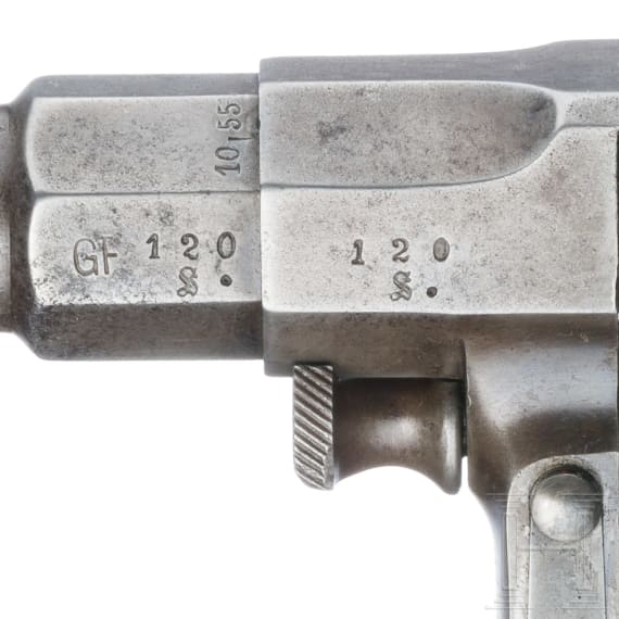 Reichsrevolver Mod. 1883, V.C.S., mit Tasche