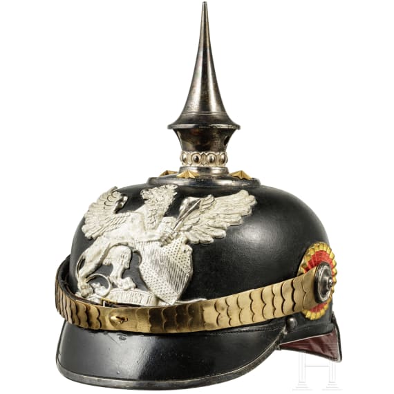 Helm für Offiziere im badischen Pionier-Bataillon Nr. 14, um 1900