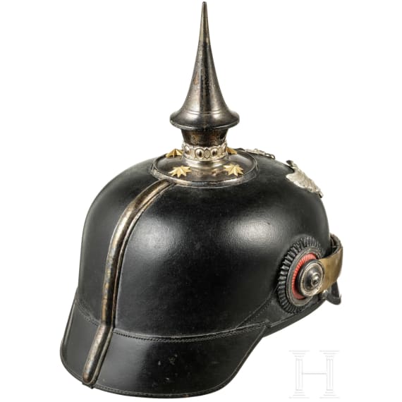 Helm für Offiziere im badischen Pionier-Bataillon Nr. 14, um 1900
