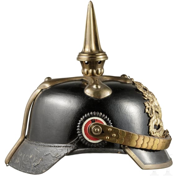Helm für Mannschaften der Linieninfanterie, datiert 1915