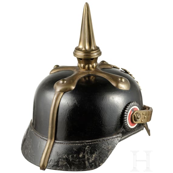 Helm für Mannschaften der Linieninfanterie, datiert 1915