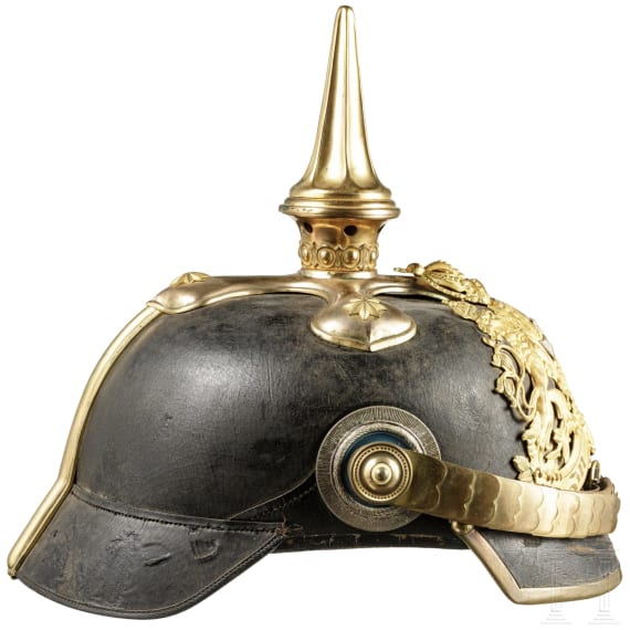Helm M 1886 für Reserveoffiziere der Infanterie
