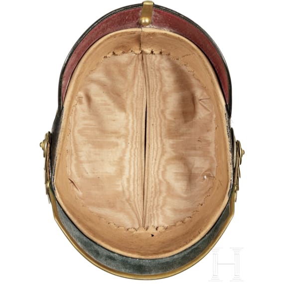 Helm M 1886 für Reserveoffiziere der Infanterie