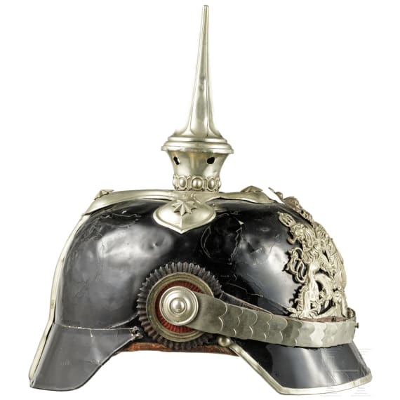 Helm M 1886 für Offiziere, mit Aluminiumglocke