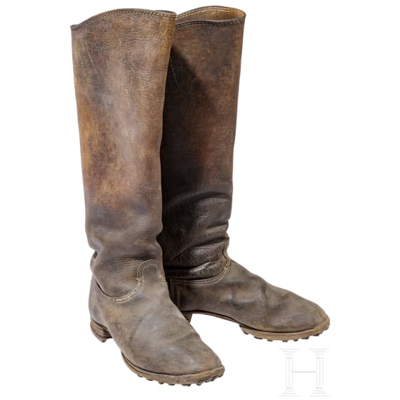 A pair of cavalry boots M 1915