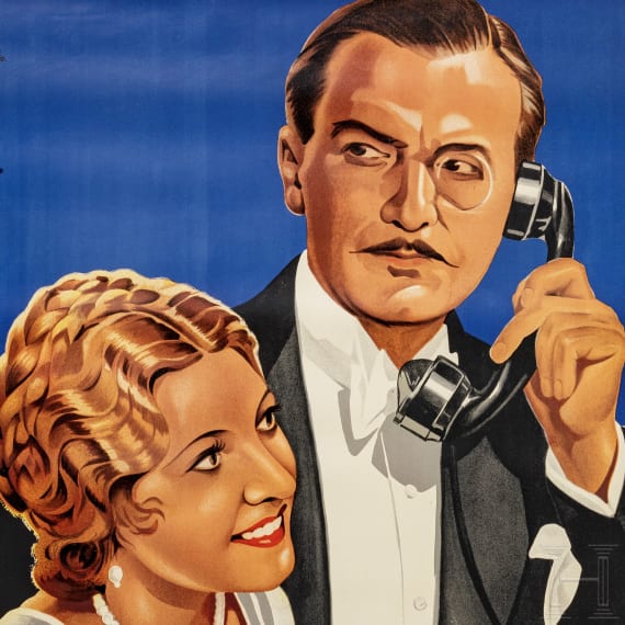Willi Engelhardt - Filmplakat zu "F&uuml;rst Seppl - Skandal im Grandhotel", 1932