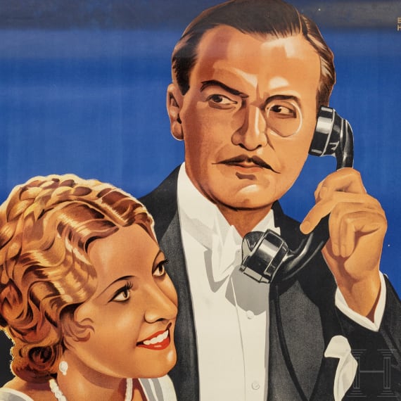Willi Engelhardt - Filmplakat zu "F&uuml;rst Seppl - Skandal im Grandhotel", 1932