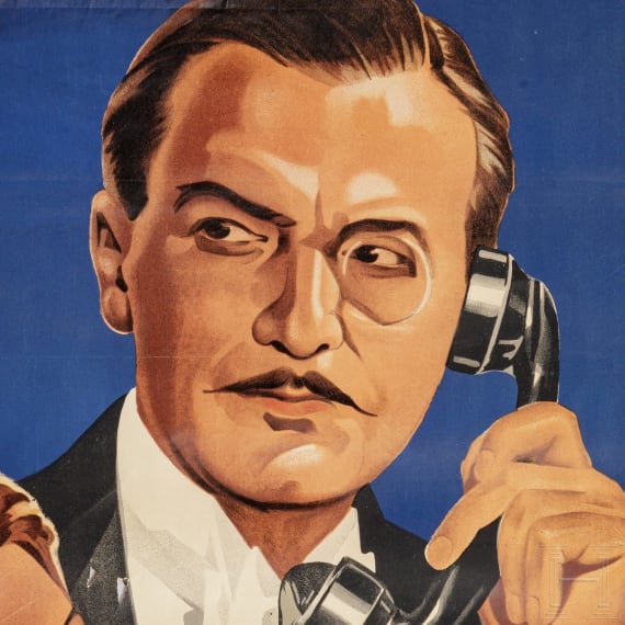 Willi Engelhardt - Filmplakat zu "F&uuml;rst Seppl - Skandal im Grandhotel", 1932
