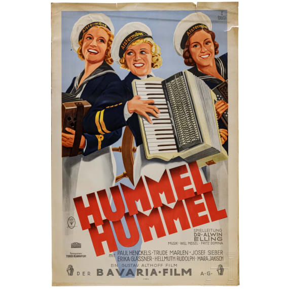 Willi Engelhardt - Filmplakat zu "Hummel Hummel", 1936