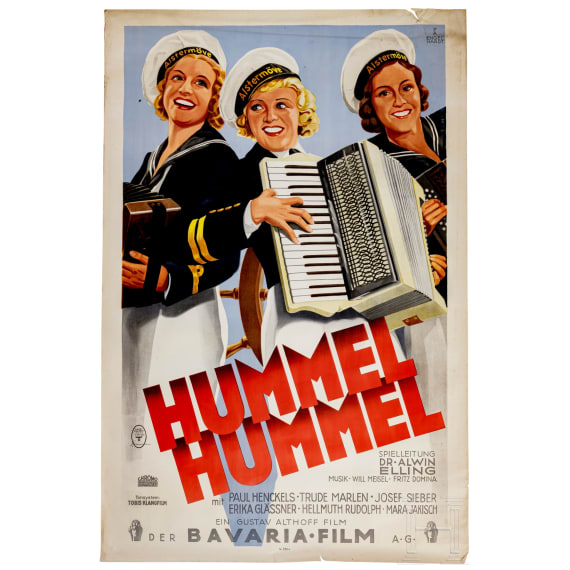 Willi Engelhardt - Filmplakat zu "Hummel Hummel", 1936