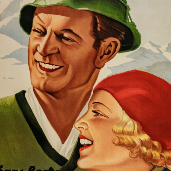 Willi Engelhardt - Filmplakat "F&uuml;rst Seppl - Skandal im Grandhotel", 1932, seltene Ausf&uuml;hrung