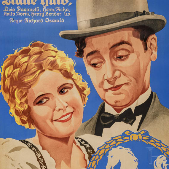 Willi Engelhardt - Filmplakat zu "Im wei&szlig;en R&ouml;&szlig;l", 1931