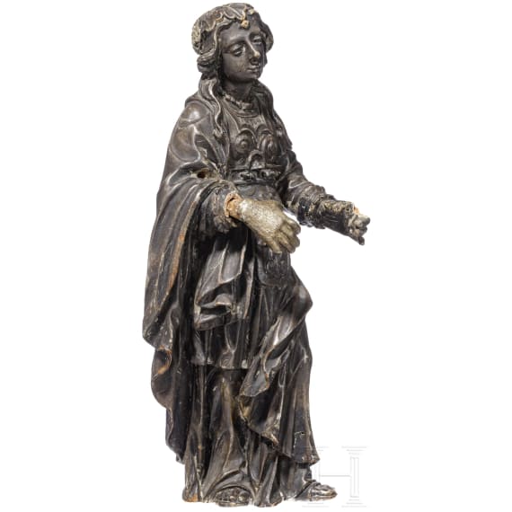 Heiligenfigur, s&uuml;ddeutsch, 17. Jhdt.