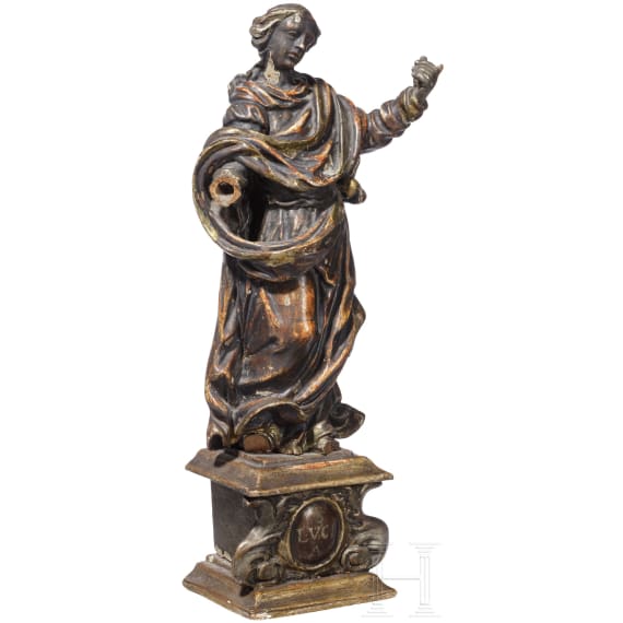 Heiligenfigur, s&uuml;ddeutsch, um 1700