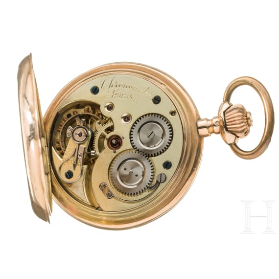 Gold-Taschenuhr, Paris, Reyem Freres, 1889