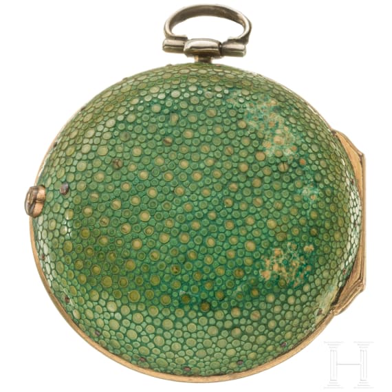 Spindeluhr, England, um 1750