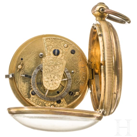 Zwei Taschenuhren, London, 1867 bzw. um 1850