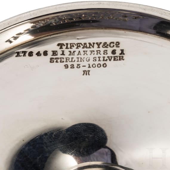 Vierteiliges silbernes Kaffeeservice, Tiffany & Co., Anfang 20. Jhdt.
