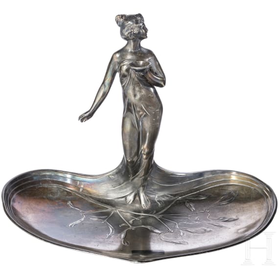 Vier Jugendstil-Objekte, um 1900/10