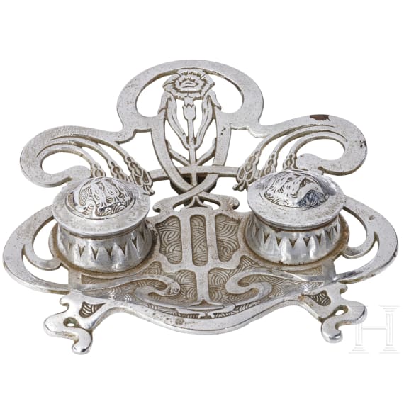 Vier Jugendstil-Objekte, um 1900/10