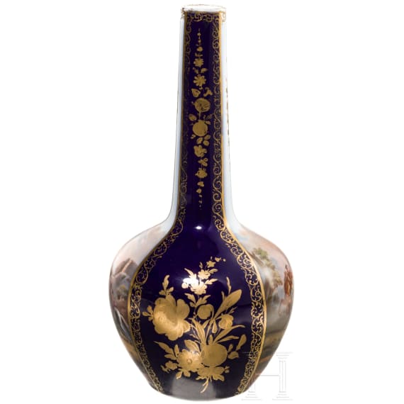 Porzellanvase, Mei&szlig;en, Porzellanfabrik Ernst Teichert, um 1900