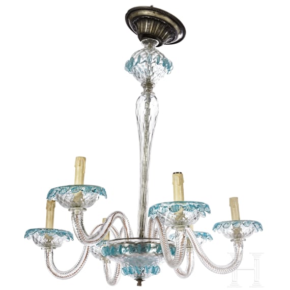 Kronleuchter, Italien, Murano, um 1960
