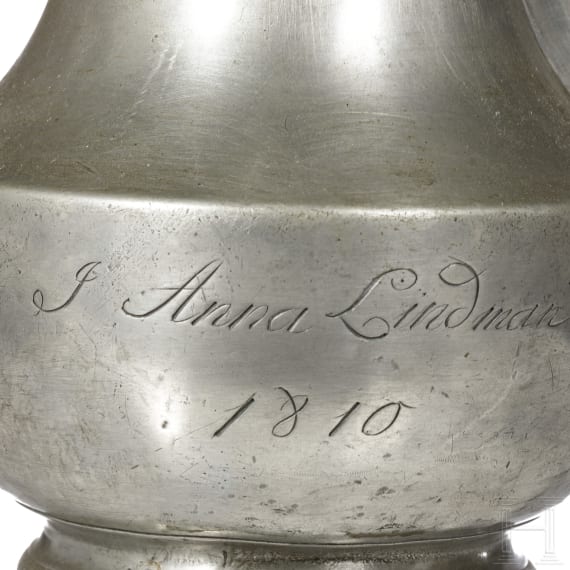 Zwei T&uuml;rkenkopfkannen, norddeutsch, um 1810/20