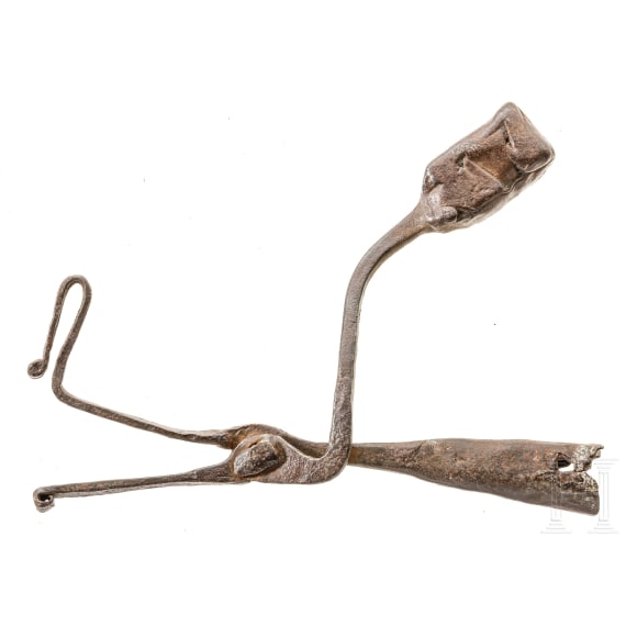 Barocker Kienspanhalter, s&uuml;ddeutsch, 17./18. Jhdt.