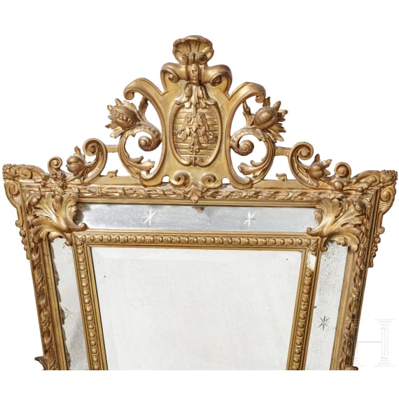 Gro&szlig;er Barocker Spiegel, 18. Jhdt.