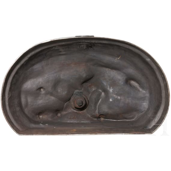 Gro&szlig;e Figurengruppe k&auml;mpfender Kosaken, Russland, Eisenwerke Kasli, 1888