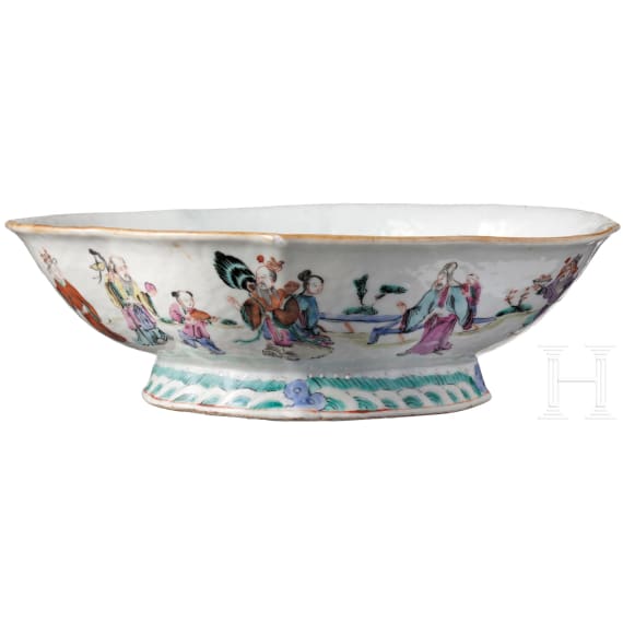 Porzellanschale, China, 19. Jhdt.