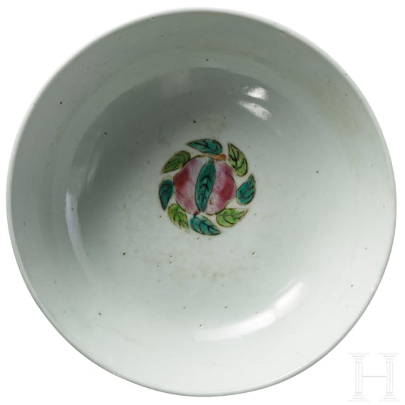 Vase und Schale aus der Republikzeit, China, 20. Jhdt.