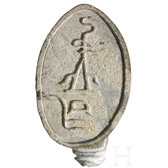 Pferdekopf-Protome, Nephrit, China
