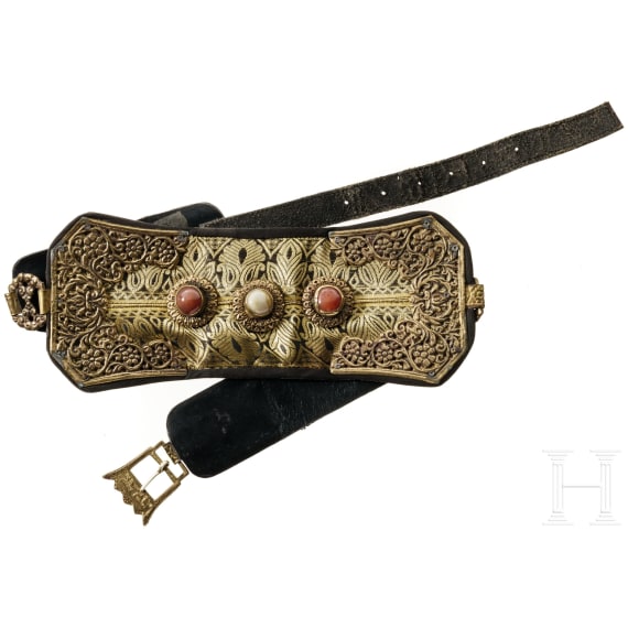 G&uuml;rtel, Tibet, um 1900