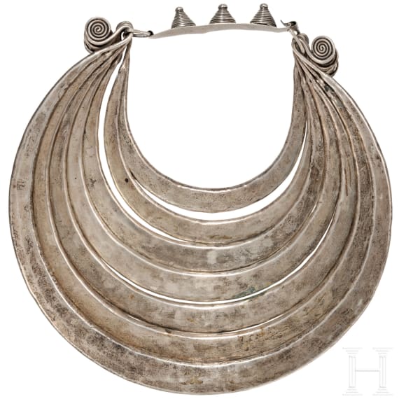 Halsschmuck der Mon, Burma, um 1900