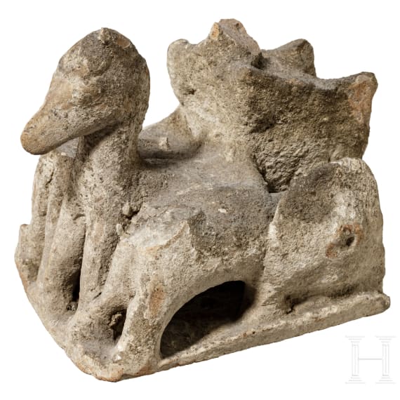 Quadriga-Terracotta, Zypern, 2. - 5. Jhdt. n. Chr.