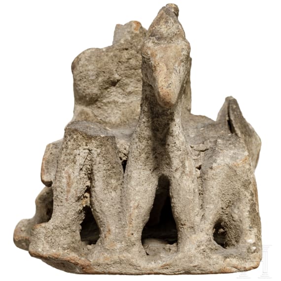 Quadriga-Terracotta, Zypern, 2. - 5. Jhdt. n. Chr.