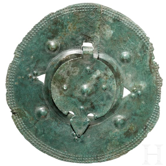 Gro&szlig;e Zierscheibe, wikingisch, 9. - 11. Jhdt.