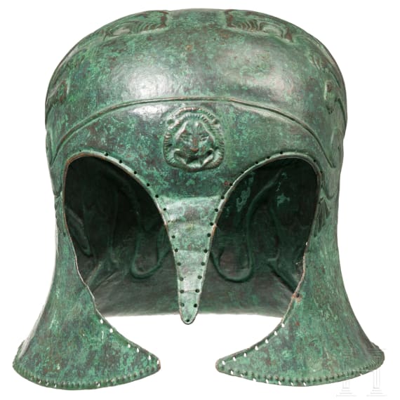 Korinthischer Helm im Stil des 6./5. Jhdts., Museumskopie