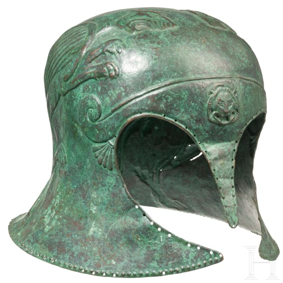 Korinthischer Helm im Stil des 6./5. Jhdts., Museumskopie