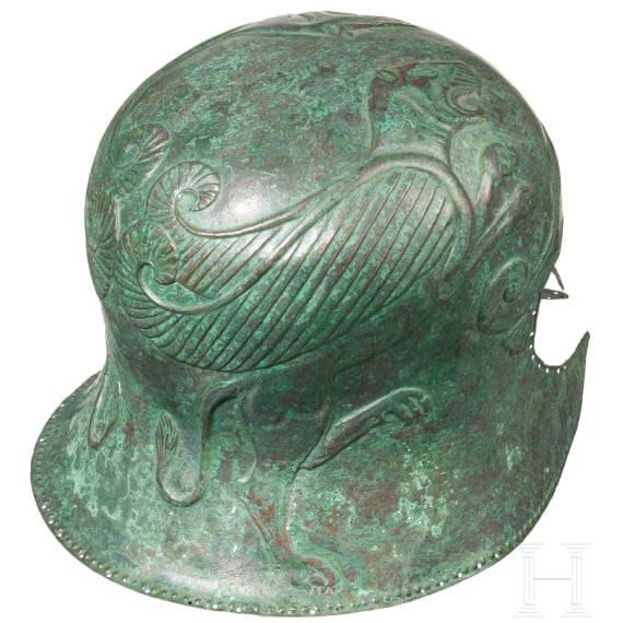 Korinthischer Helm im Stil des 6./5. Jhdts., Museumskopie
