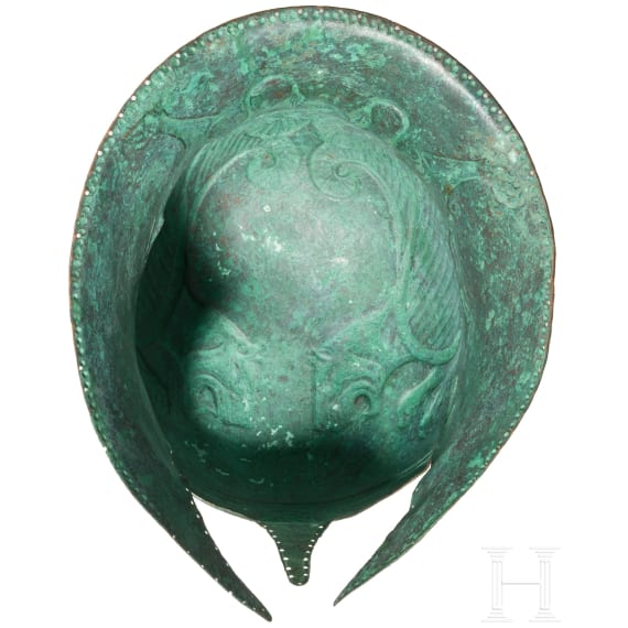 Korinthischer Helm im Stil des 6./5. Jhdts., Museumskopie